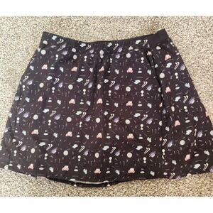 Kyodan Golf Skort Womens Size Large Golf Cart Novelty Print Athletic Sport